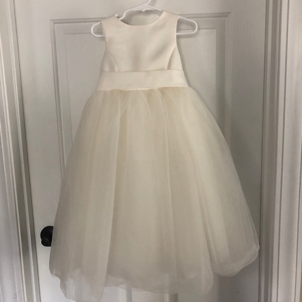 Flower Girl Dress by David’s Bridal Sz 3 Ivory